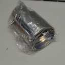 Dsycar Universal Stainless Steel 1.5" - 2.25" Inlet Exhaust Tips, Fit Pipes Diameter 1.5-2.25 inch, Adjustable Car Decoration Chrome-Plated Finish Exhaust Tailpipe Tip, 3.3" Outlet, 5.4" Long