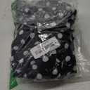 SweatyRocks Women's Casual Skinny Leggings Stretchy High Waisted Work Pants (Medium, Black White Polka Dot)