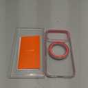 TORRAS 360 Magnetic Stand for iPhone 17 Pro Max Case, [Fit for MagSafe] [Military-Grade Protection] Slim Case for iPhone 17 Pro Max 6.9" 2025, Clear-Pink, Ostand O3 Fitness Series