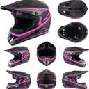 SanQing Youth Kids Dirt Bike Helmet Motocross Full Face DOT Approved, Medium