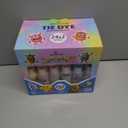 24 Colors Tie Dye Kit, Tie Dye Set for Kids, Pre-Filled Bottles, Non Toxic Permanent Fabric Dye Art Set, Easy DIY Fabric Art - Create Fun (24 Colors)