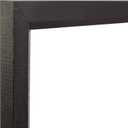 Craig Frames 7171610BK Wood Grain Finish 16 by 19-Inch Picture/Poster Frame, 0.825-Inch Wide, Solid Black 