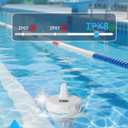 Wireless Pool Thermometer Floating Easy Read, IPX8 Waterproof Digital Water Temperature Monitor, Instant Display with 2 Sealing Wrenches for Swimming Pool, Spa, Hot Tub, Cold Plunge