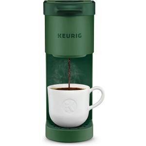 Keurig KMini Single Serve KCup Pod Coffee Maker, 6 to 12oz Brew size, with Cord Storage, Perfect for Small Spaces, Evergreen