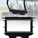 Soft Back Windshield Compatible with KAWASAKI Teryx - Dustproof, Rainproof, and Cold Air Proof - Ideal for KAWASAKI TERYX 4 800 Owners - Fits TERYX 4 800 2013-2023 Models