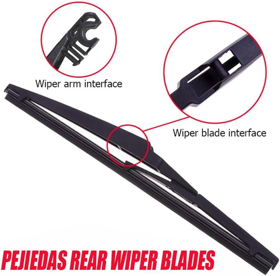 PEJIEDAS 2pc OEM Wiper Blades, Replacement Wiper Blades for 2013 Mini Cooper (19" Front Wiper + 10" Rear Wiper Blade) : Automotive