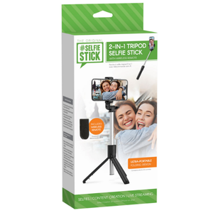 2-in-1 Tripod Selfie Stick