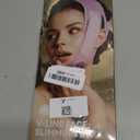 V-Line Mask Chin Up Mask V Shaped Face Mask Chin strap, Soft Silicone Chin Strap V Line Lifting Mask for Women,Jaw Exerciser