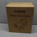FEPPO Mattress Vacuum Cleaner, 16Kpa Bed Vacuum Cleaner with 253.7nm UV-C Light, 140F Heat, HEPA Filter & Ultrasonic, Versatile Handheld Vacuums for Bed, Sofa, Couch, Crib(Corded, 500W)