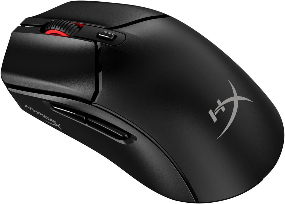 HyperX Pulsefire Haste 2 Core Wireless Gaming Mouse for PC, Long Battery Life, Lightweight, Custom Core Sensor, Dual Wireless Connectivity, Black