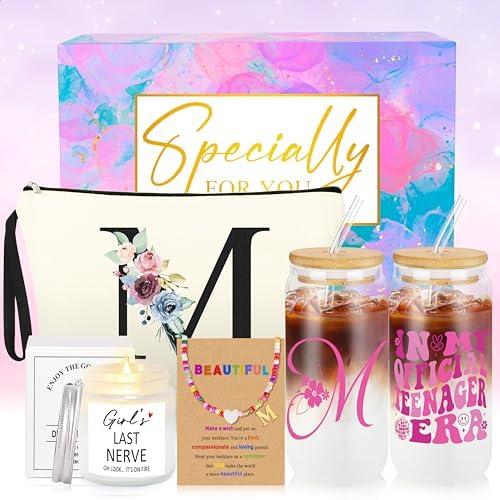 Gift Sets for Teen Girls, Birthday Gifts for Teen Girls, Christmas Gifts for Teen Girls, Trendy Teen Girl Stuff, Gifts for Teen Girls 14-16, Things for Teen Girls, Teen Girl Christmas Gifts Initial M
