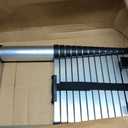 14.5FT Portable Aluminum Telescoping RV Ladder | Compatible with Lippert On-The-Go Receiver, 350lbs Capacity