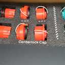 HALODISC 2 Wheel Covers Designed for Tesla Model 3 (19 Warp Wheels & Nova Wheels & Sport Wheels) Model Y (19" Crossflow Wheels & Gemini Wheels) & Model S (19" Tempest Wheels), RTP-Black