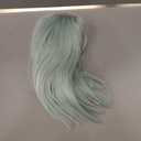 SUKRI Green Bob Wig With Bangs Short Mint Green Bob Wigs for Women Straight Bangs Wig 12Inch Heat Resistant Synthetic Hair Natural Looking For Daily Party Use