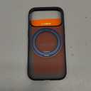 TORRAS for iPhone 17 Pro Case 360 Magnetic Stand O3 Fitness Series, [Fit for MagSafe] [360 Rotating Kickstand] 4X Mil-Grade Shockproof, Camera Control Button, Slim, Translucent Deep Blue