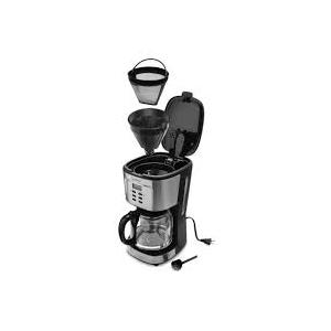 Capresso 12-Cup Coffee Maker with Glass Carafe, Stainless and Black 416.05