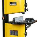 Woodskil 3-Amp 9-Inch Band Saw, 2500FPM Benchtop Bandsaw with Removable Safty Key, Cast Aluminum Table, Steel Base for woodworking