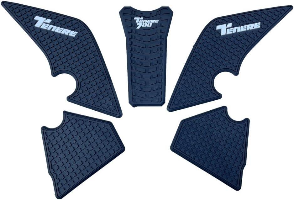 Gas Fuel Tank Traction Side Decal Pad Knee Grip Protector Sticker Compatible with Yamaha Tenere 700 T7 Rally XTZ07 2019-2023