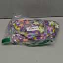 Lunch Bag for Women/Men Large Insulated Leakproof Thermal Tote for Office Travel Picnics, Cute Pattern Reusable Lunch Box (Purple Flower)