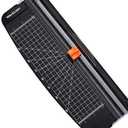 WORKLION Small Paper Trimmer, Portable Paper Cutter for Label, Origami, Card, Photo, Coupon, Scrapbook, Cardstock, Laminated Paper, and Craft Project