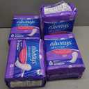 Always Discreet Adult Incontinence Pads for Women, Heavy Absorbency, Long Length, Postpartum Pads, 156 Count (4 Packs of 39)