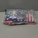 Professional Cornhole Bags - Set of 8 Regulation All Weather Double Sided - Sticky Side/Slick Side Bean Bags for Pro Corn Hole Game (Stars & Stripes)