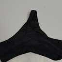 Women's Sexy High Waisted Thong V Cut Bikini Bottom Cheeky Brazilian Swimsuit Bottom L