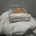 Ultra Soft Twin Mattress Topper - Cloud-Like Mattress Pad for Back Pain Relief - Breathable Cooling Material for Hot Sleepers, White