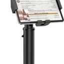 AboveTEK POS Tablet Kiosk Stand - Universal Tablet Locking Mount for 7.9"-11" Devices, 360 Swivel Anti-Theft Security Stand for iPad, iPad Air, Samsung, Height Adjustable Desk Countertop