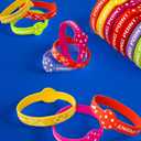 Warping Point Pickleball Silicone Wristbands | Pickleball Rubber Bracelets gifts for Women Men | Pickleball Party Accessories Decorations 4 PCS