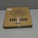 Spsyrine Gold Charger Plates, Set of 6 Scalloped Chargers for Dinner Plates, 13" Embossed Plastic Chargers for Wedding, Banquets, Party