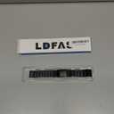 LDFAS Fenix 8/7/6 Pro/5 Plus Band, 22mm Titanium Metal Quick Release Easy Fit Watch Strap with Double Button Clasp Compatible for Garmin Fenix E 7 5 6/Forerunner 935/945/Epix Gen 2 Bands (Black)