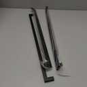 Ravinte 3 Pack Black Matte Cabinet Pulls and Handles - 18 Inch Square, Drawer Pulls, Kitchen Cabinet Hardware