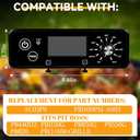 AC03P9 PB1100PS1 Control Board, Compatible with Pit Boss 1100PS1, PB820, Pro 1100, 550 Navigator, PB440D2, PB1150G, PB850G and PB550G Wood Pellet Grill/Smoker, Control Panel with LCD Display