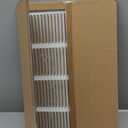 24"W x 10"H [Duct Opening Size] Steel Return Air Grille, Air Return Vent Cover for Ceiling and Sidewall - HVAC Air Vent Covers - [Outer Dimensions: 25.75"W x 11.75"H]