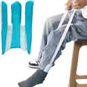 Sock Aid,Sock Aid Device for SeniorsSock Helper Aide Tool Easy On and Off Device for Putting On and Removing Socks,Sock Slider, Handicapped Avoid Bending Sock Assist