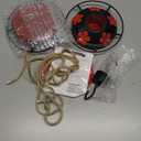 2 Pack Hummingbird Feeder Base Replacement Part Accessories Set - Includes 2 Pcs Bottom Base, Moat Hooks, Seal Rings, Brushes and Hanging Ropes (2, Black)