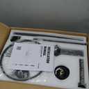 60 Inch Ceiling Fans with Lights and Remote Control, Farmhouse Ceiling Fan for Bedroom Living Room and Patio, Black Caged Ceiling Fan for Indoor and Outdoor