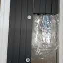 TUTOTAK Small Side Table, Narrow End Table, Skinny Sofa Table, Slim Nightstand, Couch Table, Living Room, Bed Room, Greige TB01BG062 (2-Tier7.9"D x 15.8"W x 22.5"H)