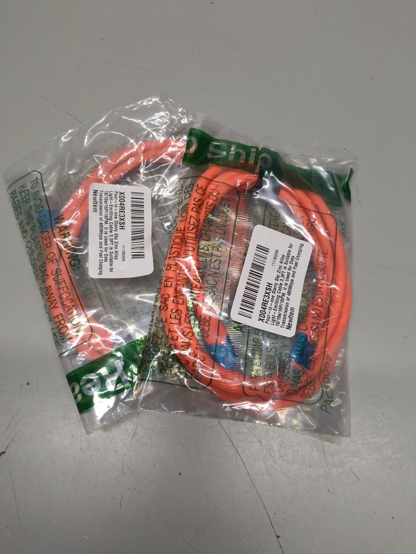Four-in-one Starry Sky Zinc Alloy Light-Emitting Cable 3.3FT is Suitable for 16/16e/16P/16PM. It is Used for Data Transmission of 480Mbps and Fast Charging 2Pcs Four-in-one Starry Sky Zinc Alloy Light-Emitting Cable 3.3FT is Suitable for 16/16e/16P/16PM. It is Used for Data Transmission of 480Mbps and Fast Charging 2Pcs