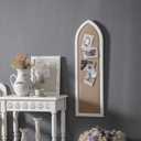 Rustic Long Framed Bulletin Board for Wall, 39x12" Fabric Pin Board, 39.2" x 11.8"