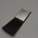 EFAILY Folding Travel Mirror, PU Portable Adjustable Rectangular Ultrathin Mirror, for Travel, Camping,Home (4.3W2.9L)