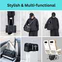 TSA Airline Approved Cat Carrier Soft & Small Dog Car Seat | Upgraded 900D Oxford Fabric, Seatlbelt Clips, Zipper Locks, Fan Pocket, Expandable | Best for Air, Car & Daily Travel (Pet Up to 9lbs)