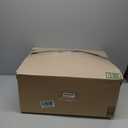 Wooaidagg Dog Car Seat for Medium & Large Dogs Up to 55lbs, Memory Foam Cushion, Washable Cover, Safety Straps & Non-Slip Bottom(Black/Brown,Large)