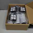 2+4 Pack iFloor 3/ S3 Brush Roller and HEPA Filter Set Compatible with Tineco iFloor 3/ Floor One S3 Cordless Vacuum Cleaner, 2 Pack Brush Rollers + 4 Pack Vacuum HEPA Filters