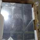 Sunrosa Aluminum Bathroom Medicine Cabinet with Mirror, 36"27.5", Wall-mountable and Recessed-in, 2 Doors Cabinet Organizer