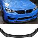 2Pcs Front Bumper Lip Compatible with BMW F80 M3 F82 F83 M4 2015-2020 CS-Style, Fits for 2015 2016 2017 2018 2019 2020, Air Dam Lower Chin Spoiler Splitter(Carbon Fiber Pattern)