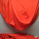Obstal 2 Pack Red Table Cloths for 4 FT Standard Folding Tables - Water Resistant Washable Fabric Polyester Rectangle Table Cover for Holiday, Banquet and Trade Shows, 48L x 24W x 30H Inches
