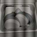 VR Headset for Phone, Virtual Reality Glasses with Bluetooth Headphones for Adults and Kids Play 3D VR Games Movies (White VR Only)