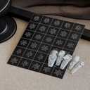 Christmas Airbrush Stencils Nail Sticker, Snowman Mistletoe Xmas Tree Nail Art Stickers Nail Stencils Decals, Holiday Design Winter Nail Guides Decal for Women Decoration DIY Tools 9Pcs